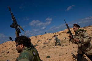 Libyan Rebel with AK-103 (March 5th 2011)