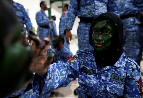 The Wider Image: Defending the nation against perceived threats